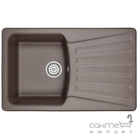 Гранітна кухонна мийка Minola MPG 1150-80 колір на вибір