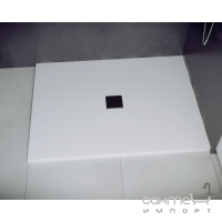 Прямокутний душовий піддон Besco Nox UltraSlim White 140х90 білий