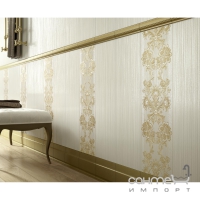 Настенная плитка, декор 25x76 Ragno Wallpaper Decoro 4 Bianco