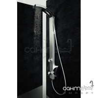 Душевая стойка с ручным душем и смесителем Bugnatese DROP IDEA алюминий