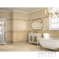 Плитка настінна, декор 30x90 Saloni Palacio Cascais A Beige