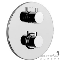 Змішувач-термостат для ванни прихованого монтажу на одного споживача Paffoni Light LIQ 013 CR хром