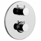 Змішувач-термостат для ванни прихованого монтажу на трьох споживачів Paffoni Light LIQ 019 CR хром