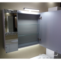 Зеркальный шкафчик с LED подсветкой Marsan Therese 4 650х900