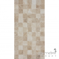 Настенная плитка под мозаику 31x60 Saloni Terme Mosaico Beige (бежевая)