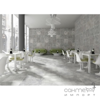Плитка для підлоги 60х60 Tau Ceramica Coney Decor-B Grey Natural (світло-сіра)