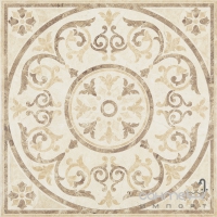 Напольная плитка, декор 60x60 Tau Ceramica Shine Roseton Marfil Omeya