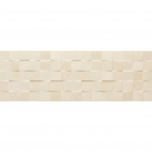Настінна плитка декор 25x75 Tau Ceramica Yaiza Decor Rlv Cubic Beige M (бежева)