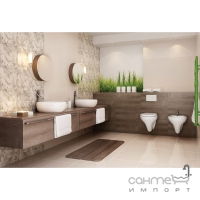 Плитка настенная Paradyz Domus Beige Inserto Flower