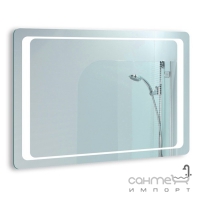 Зеркало для ванной комнаты с LED подсветкой Liberta Modern 1000x800