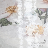Плитка настенная декор Cersanit Rensoria Цветок панно 50х40