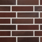 Плитка фасадная, глазурованная 240x52x8 Stroeher Keravette 7960 825 sherry (коричневая)